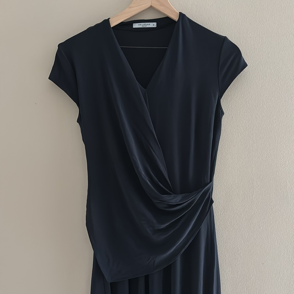 MM LaFLEUR navy midi dress - Picture 12 of 15